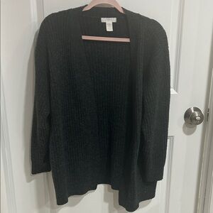 H&M Charcoal Grey Knit Cardigan